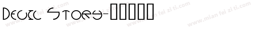 Devil Story字体转换